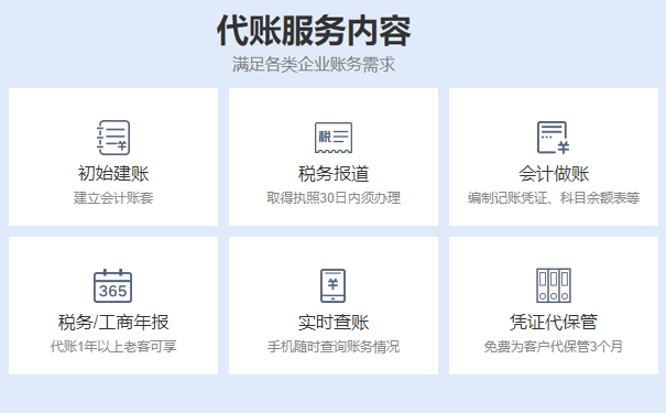 中原區代理記賬公司